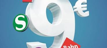 9 Euro Ticket für Bus und Bahn