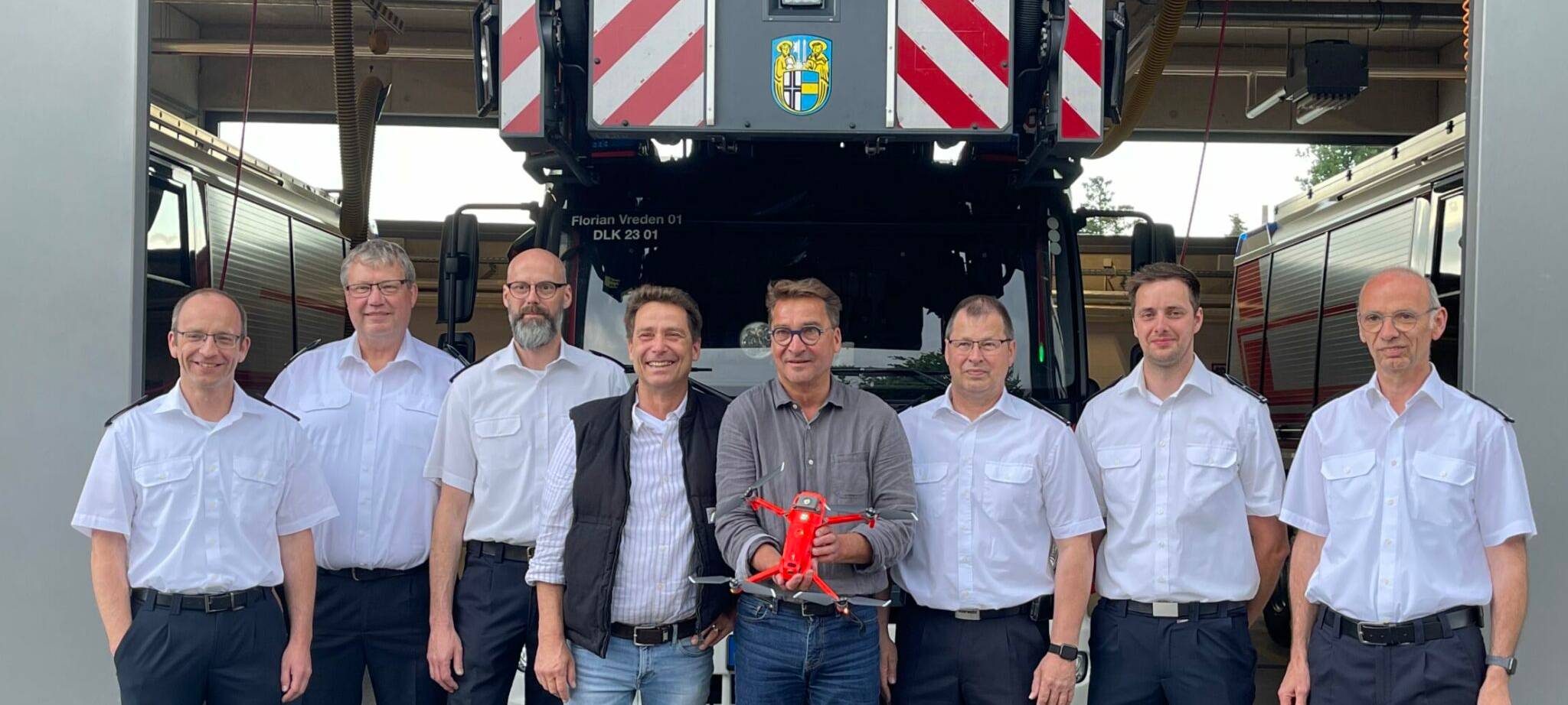 Neue Drohne für Feuerwehr in Vreden