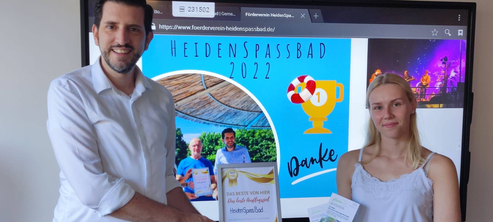 Das beste Ausflugsziel 2022 - HeidenSpassBad