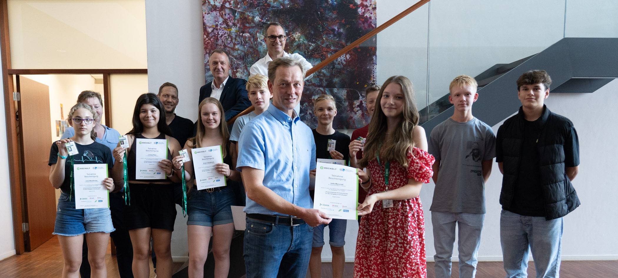 Neue Busbegleiter in Bocholt