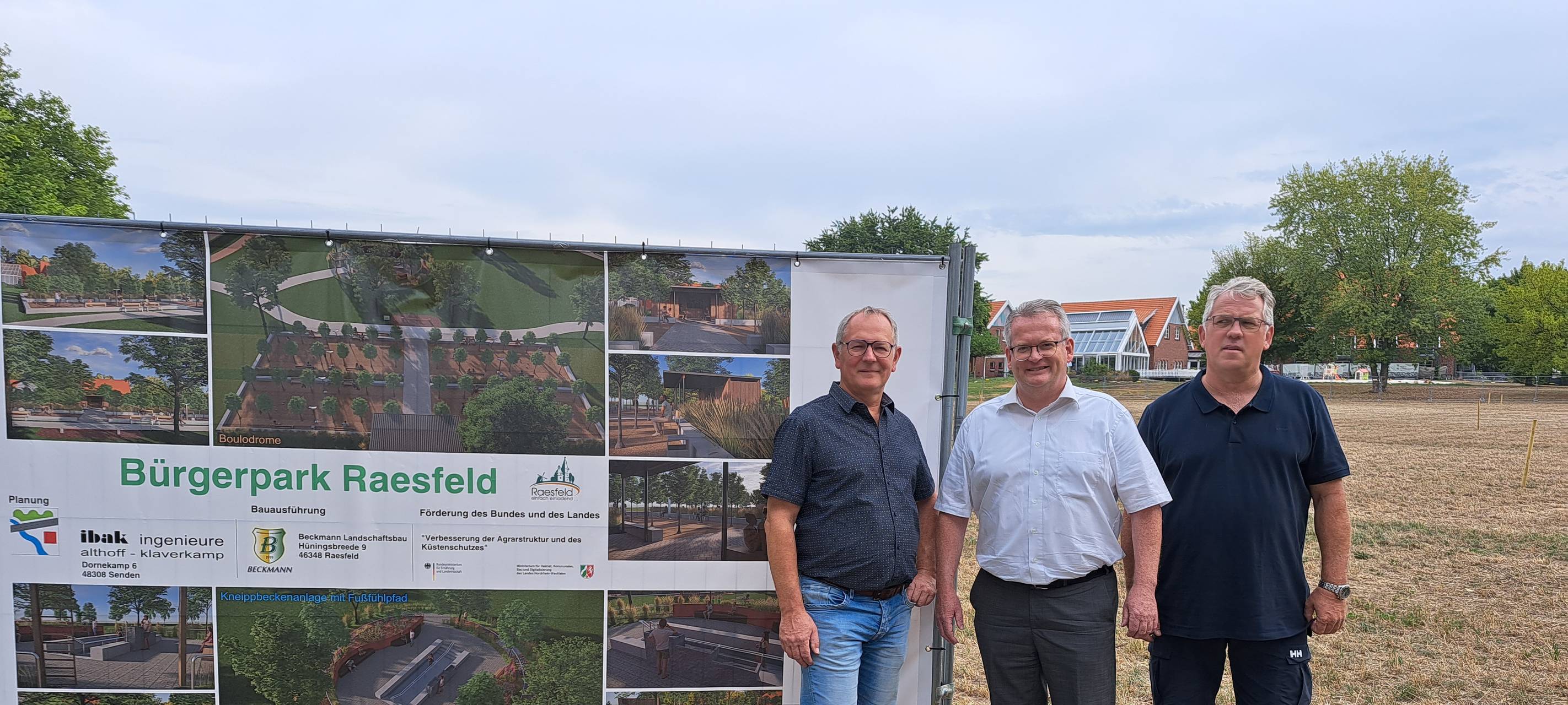 Neuer Bürgerpark in Raesfeld