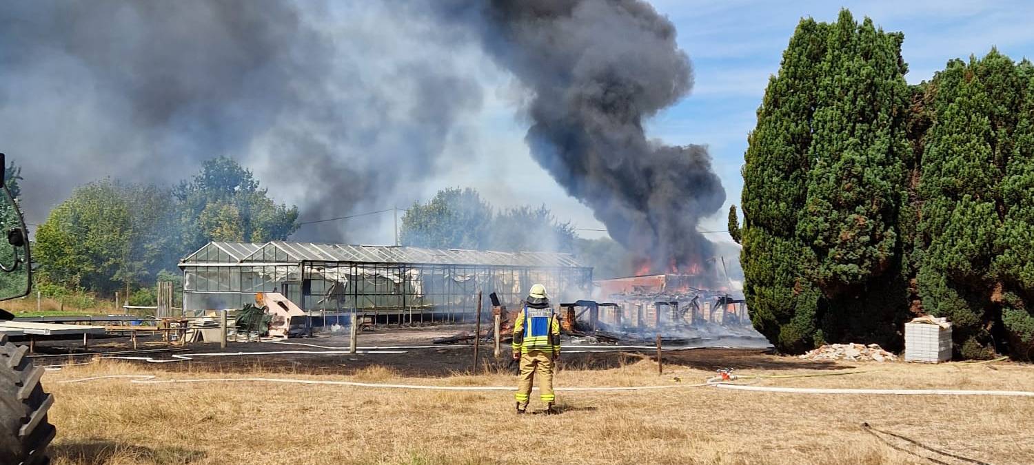 Feuerwehreinsatz in Rhedebrügge