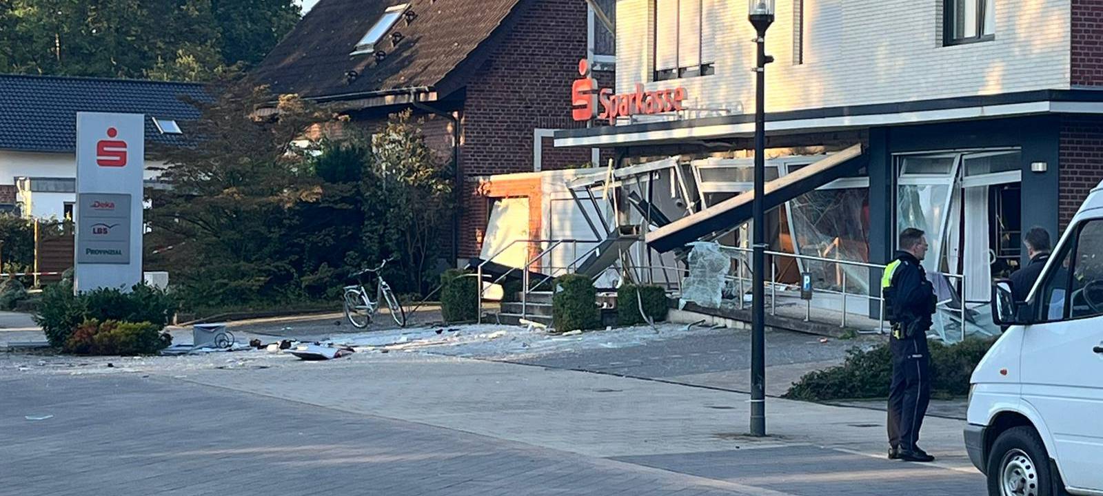 Geldautomat in Maria Veen gesprengt