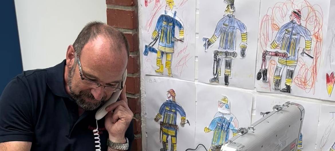 Projektwoche zum Thema Feuerwehr und Rettungsdienst