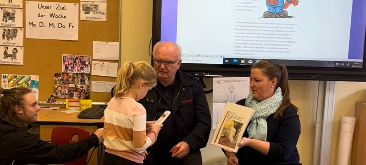 Projektwoche zum Thema Feuerwehr und Rettungsdienst