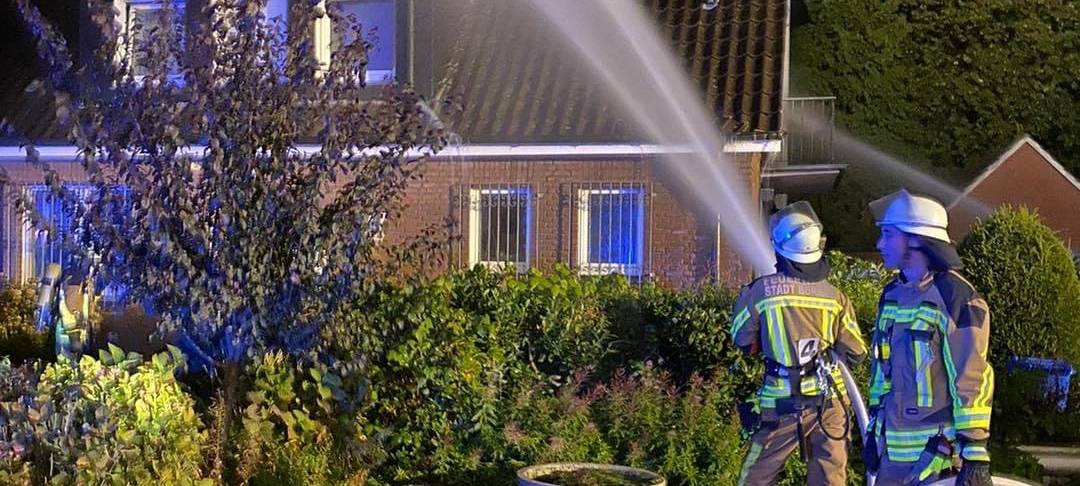 400 000 Euro Sachschaden bei Dachstuhlbrand