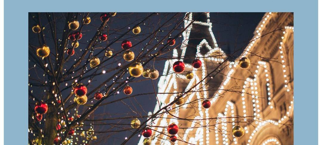 Weihnachtsbeleuchtung im Westmünsterland