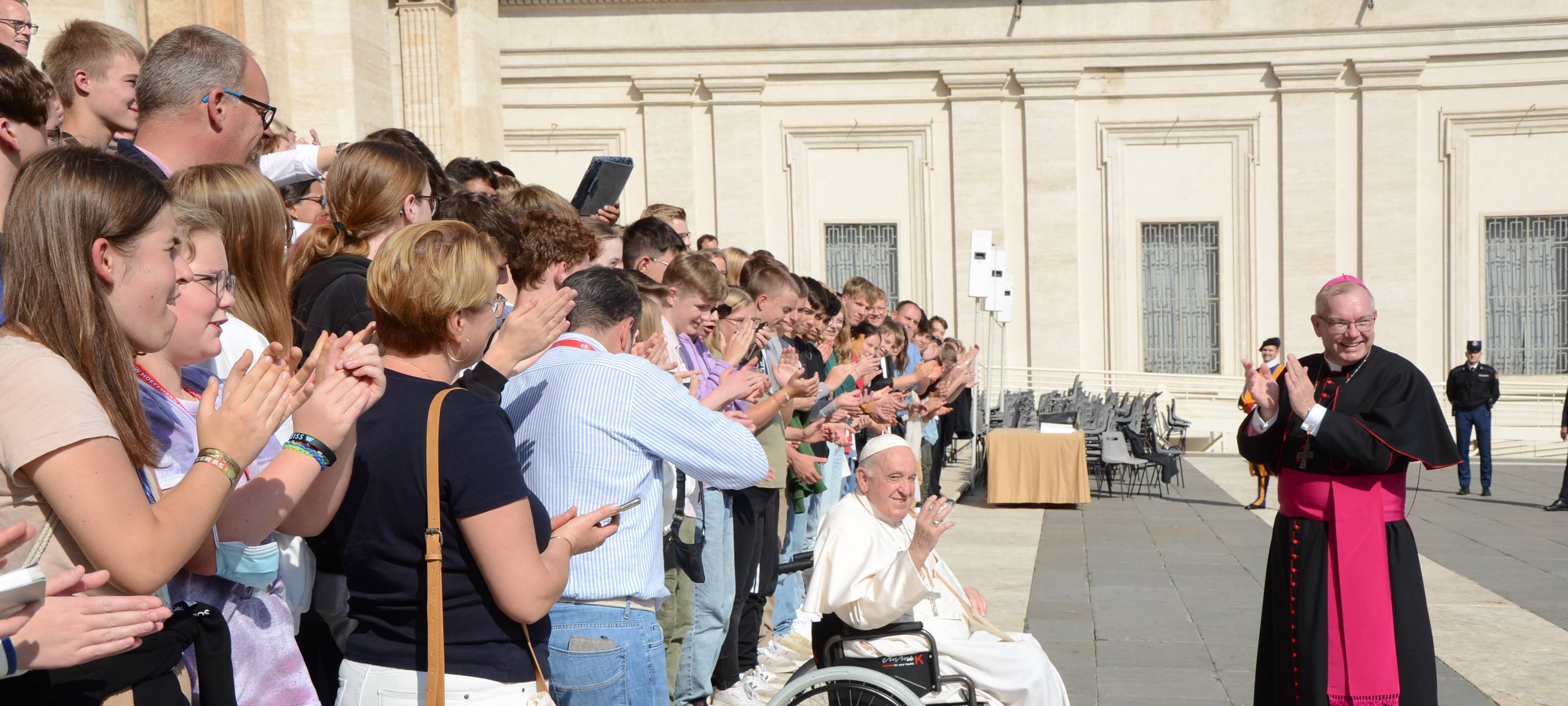 Kreis Borken: Jugendliche treffen Papst