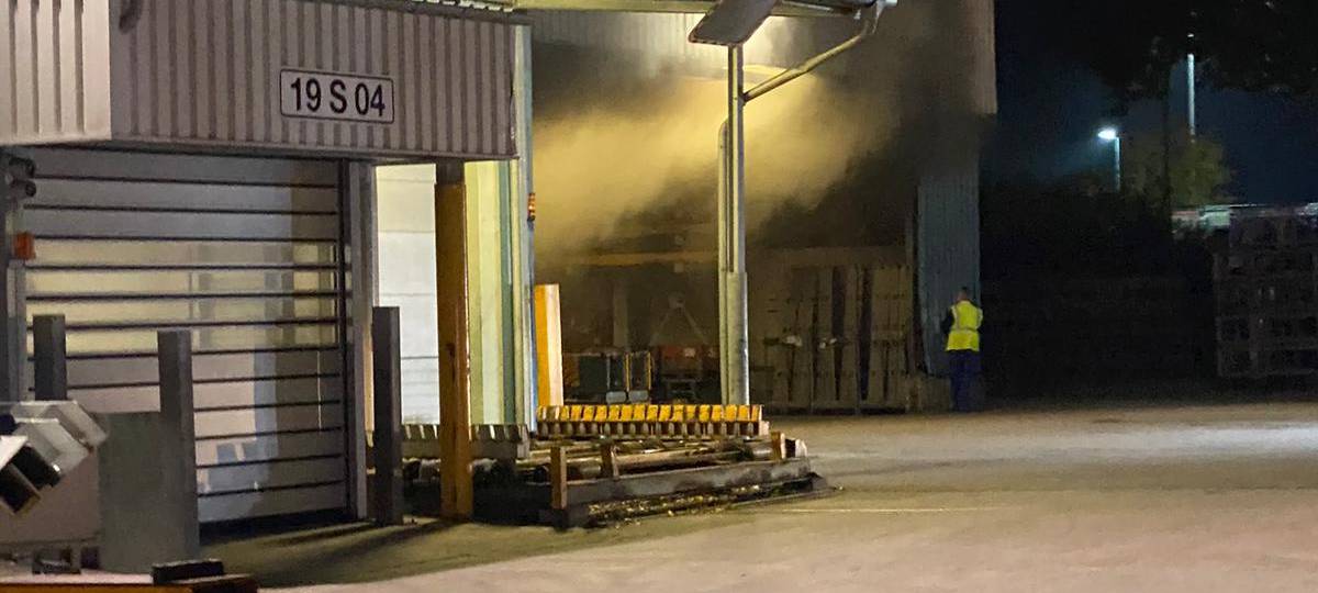 Brand bei Schmitz Cargobull in Vreden