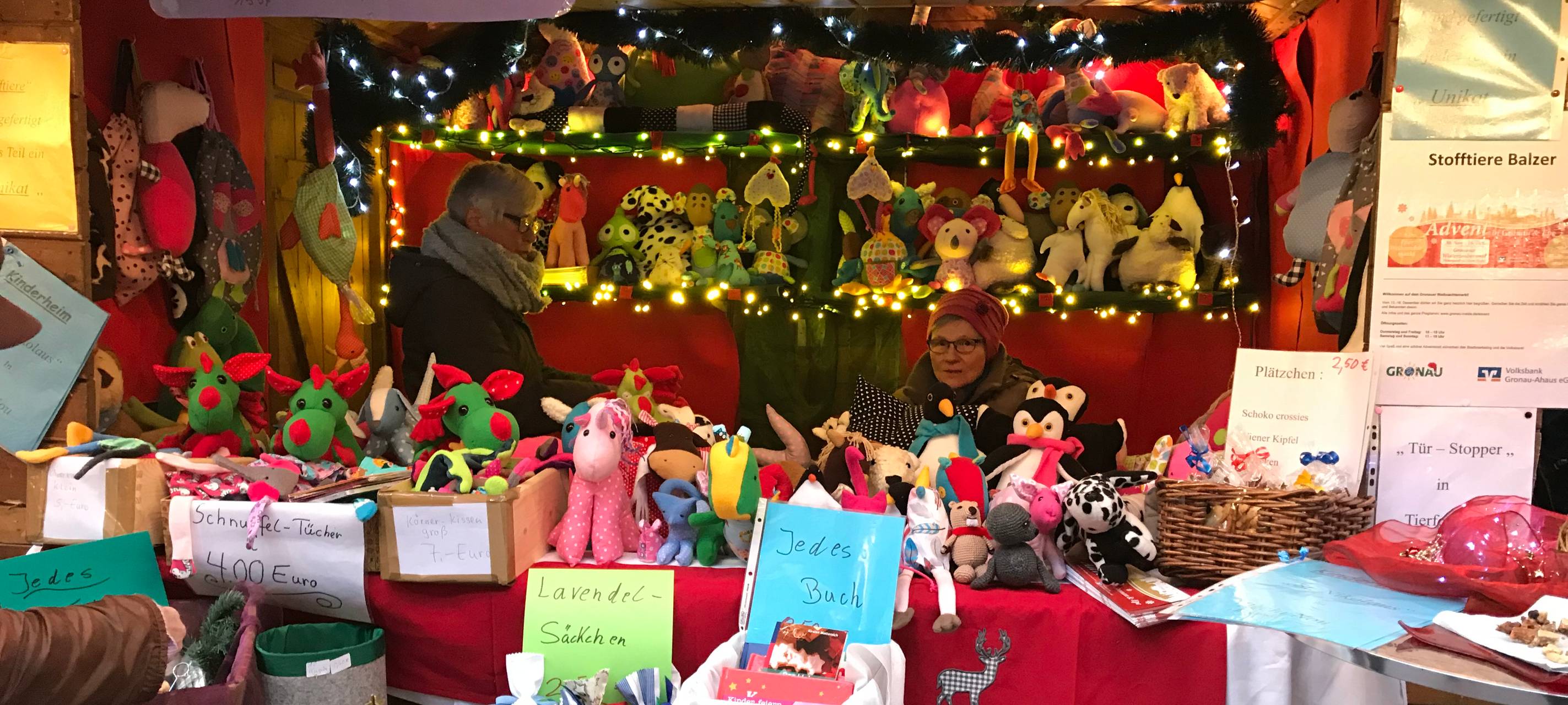 Aussteller für Weihnachtsmärkte gesucht