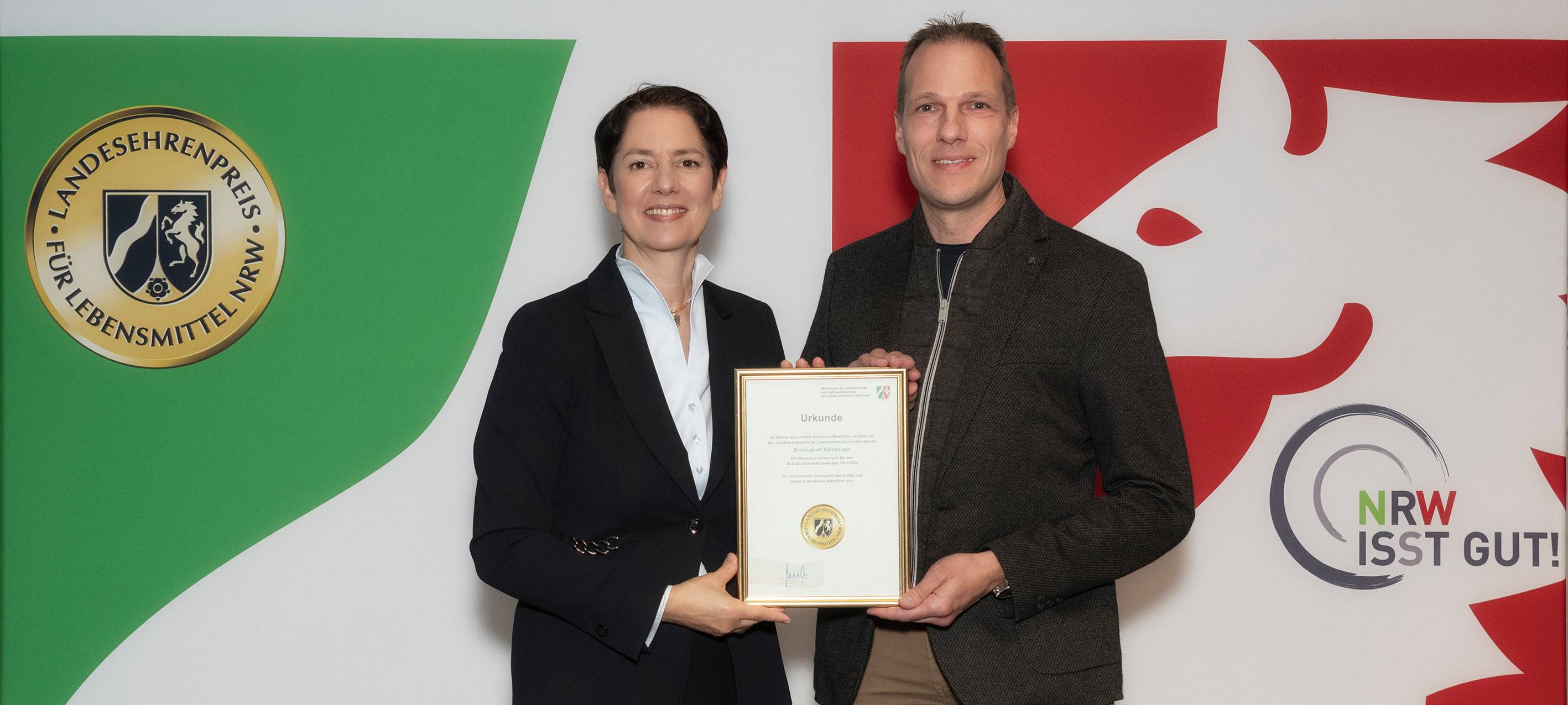 Auszeichnung für Lebensmittelproduzenten