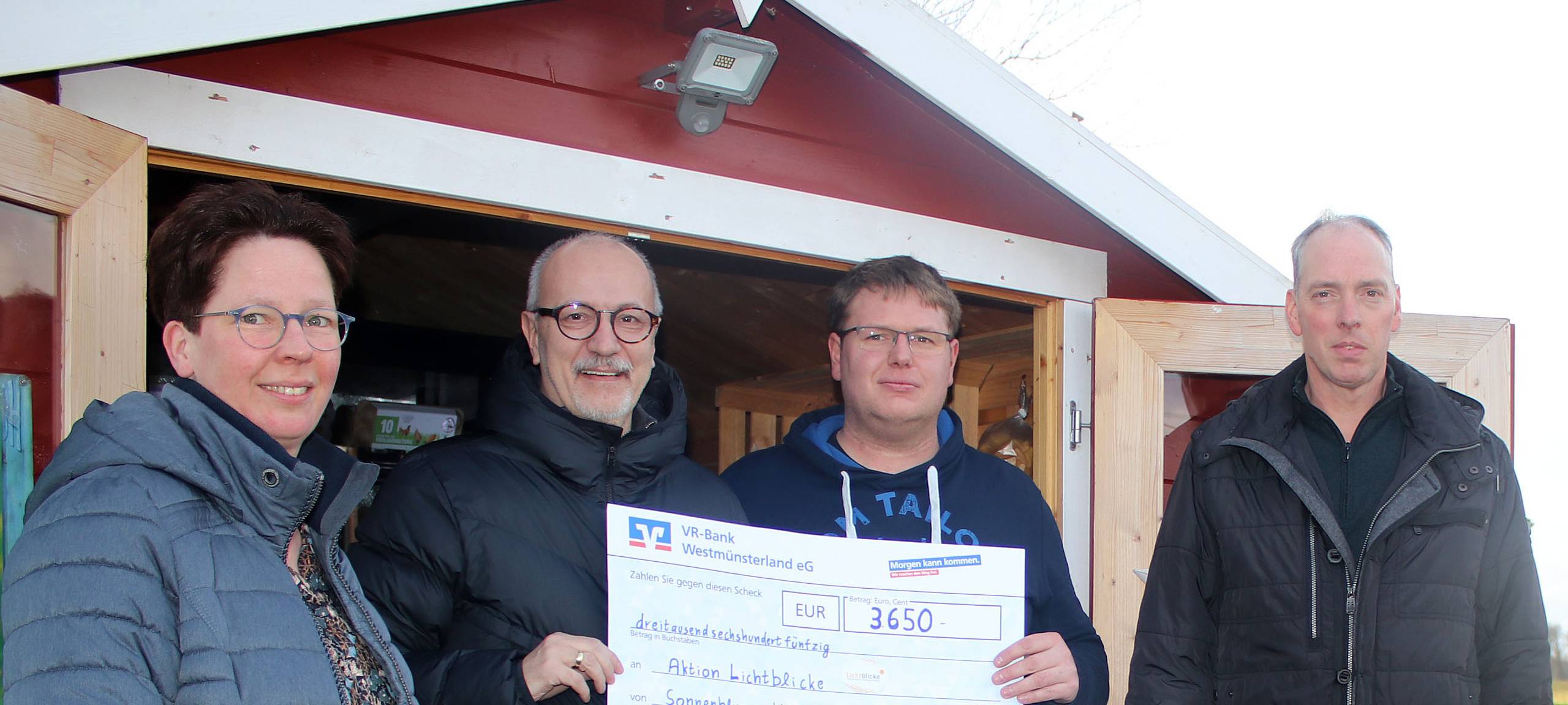 Landwirte im Kreis spenden 3650 Euro an Lichtblicke