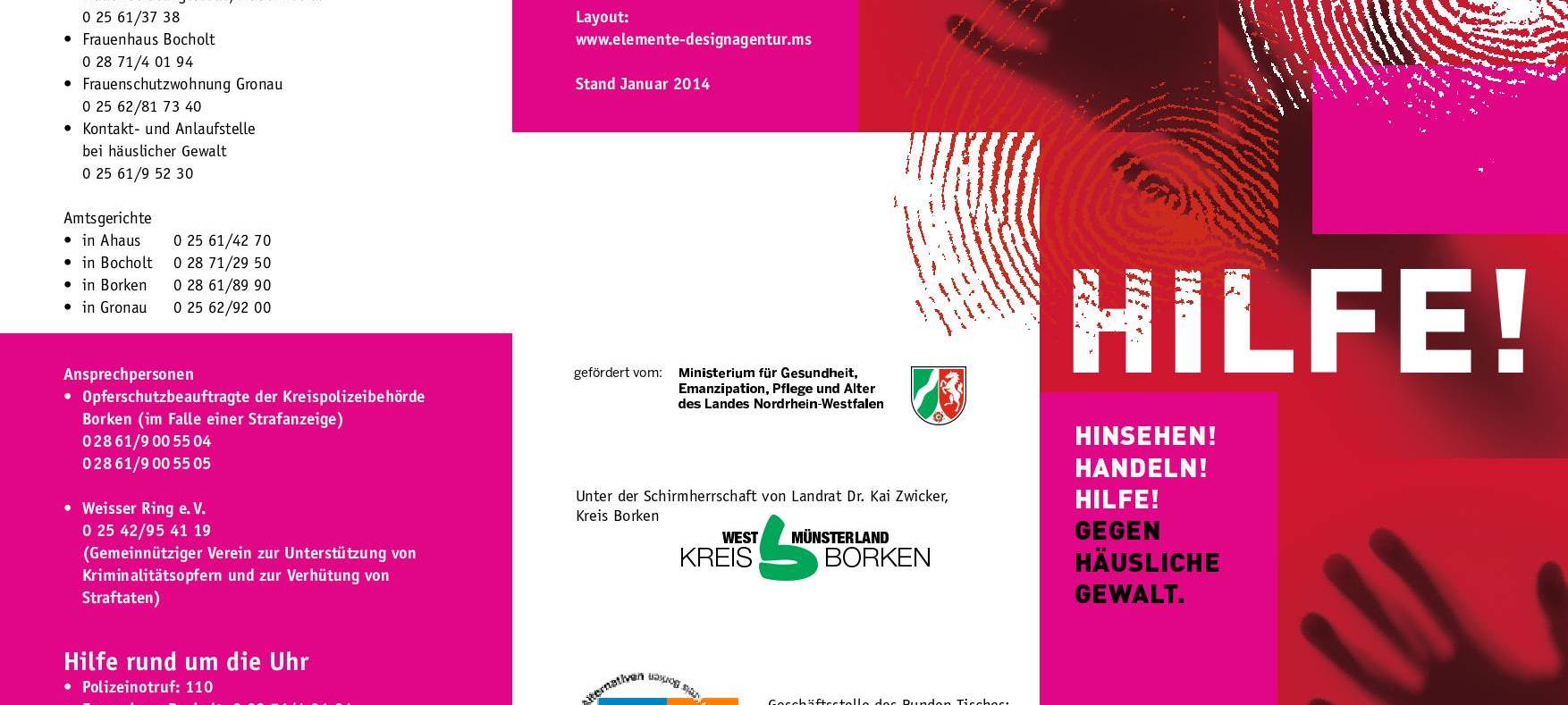 Häusliche Gewalt: 84 Einsätze bei uns im November