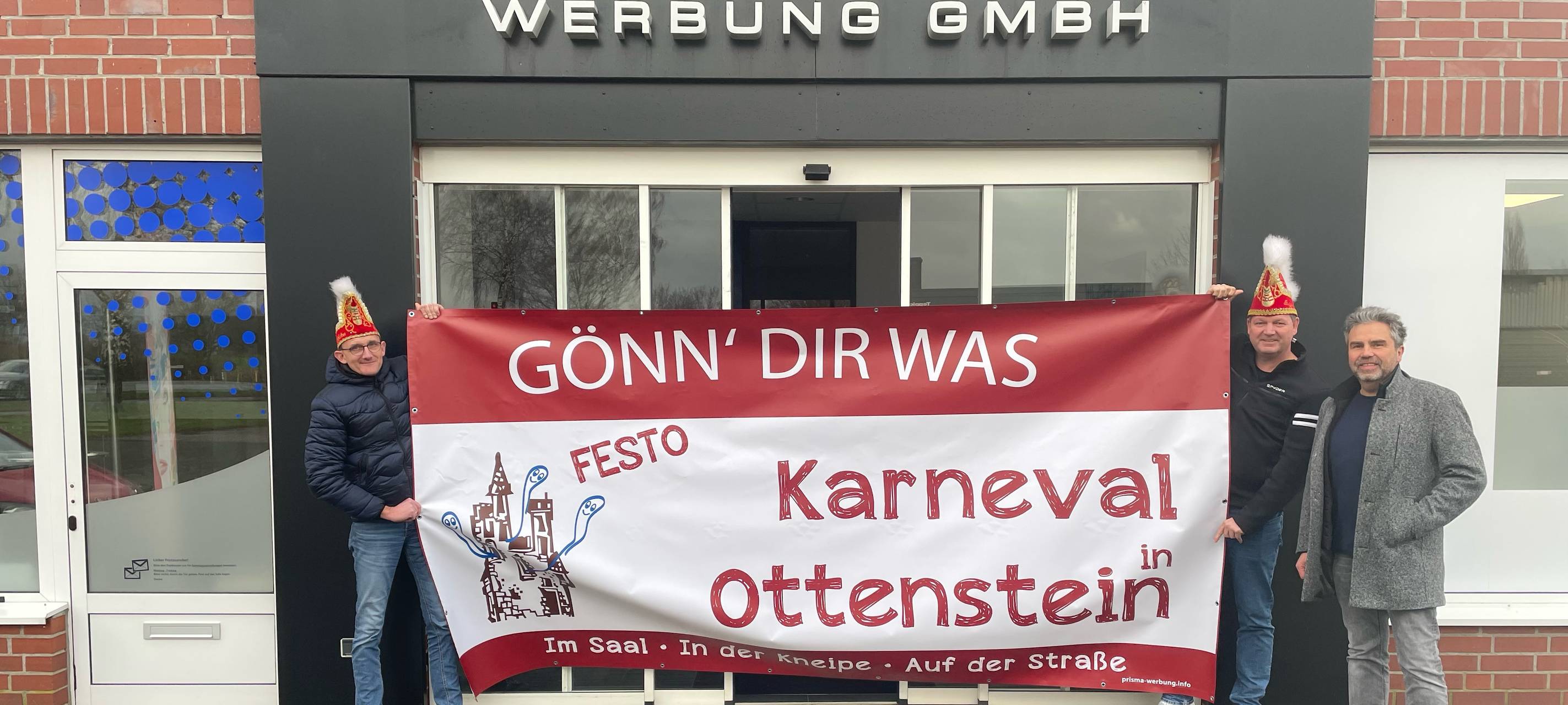 Ottenstein: Firma ersetzt geklaute Karnevalsbanner