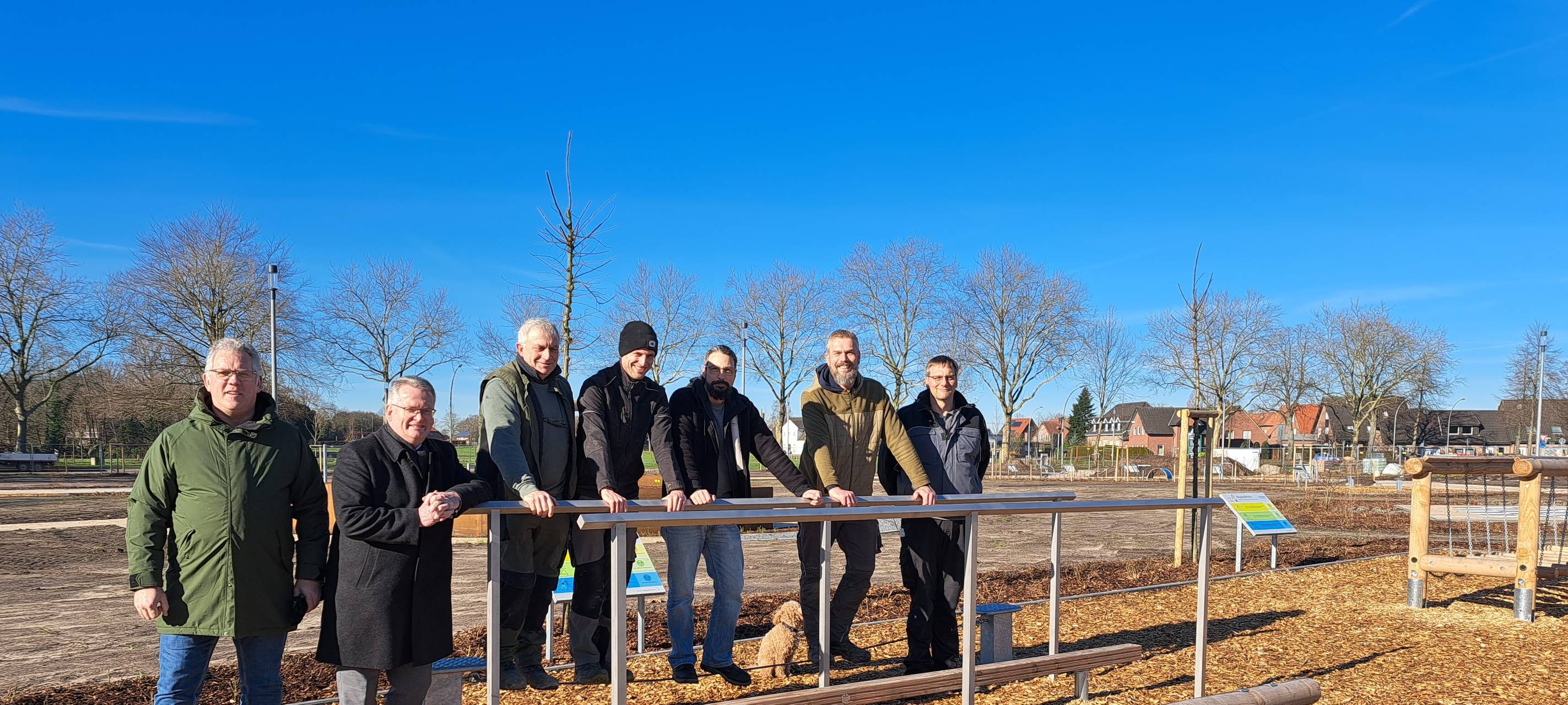Raesfeld Bürgerpark ist fast fertig