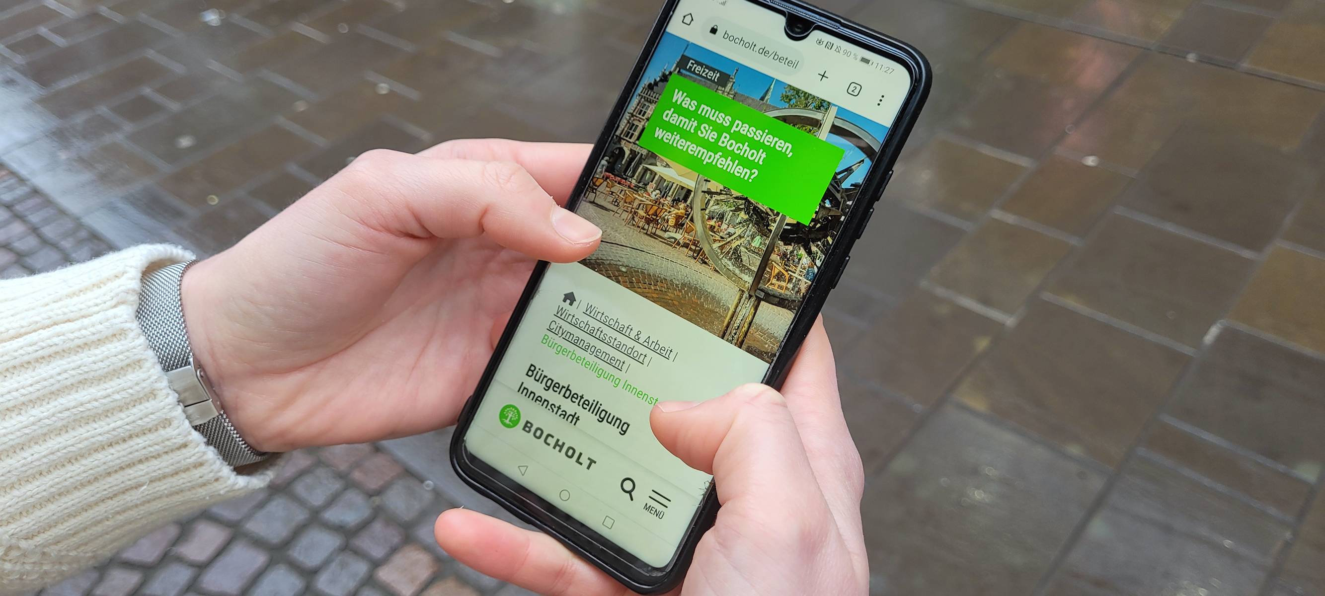 Gesamtnote 2,5 für die Bocholter Innenstadt