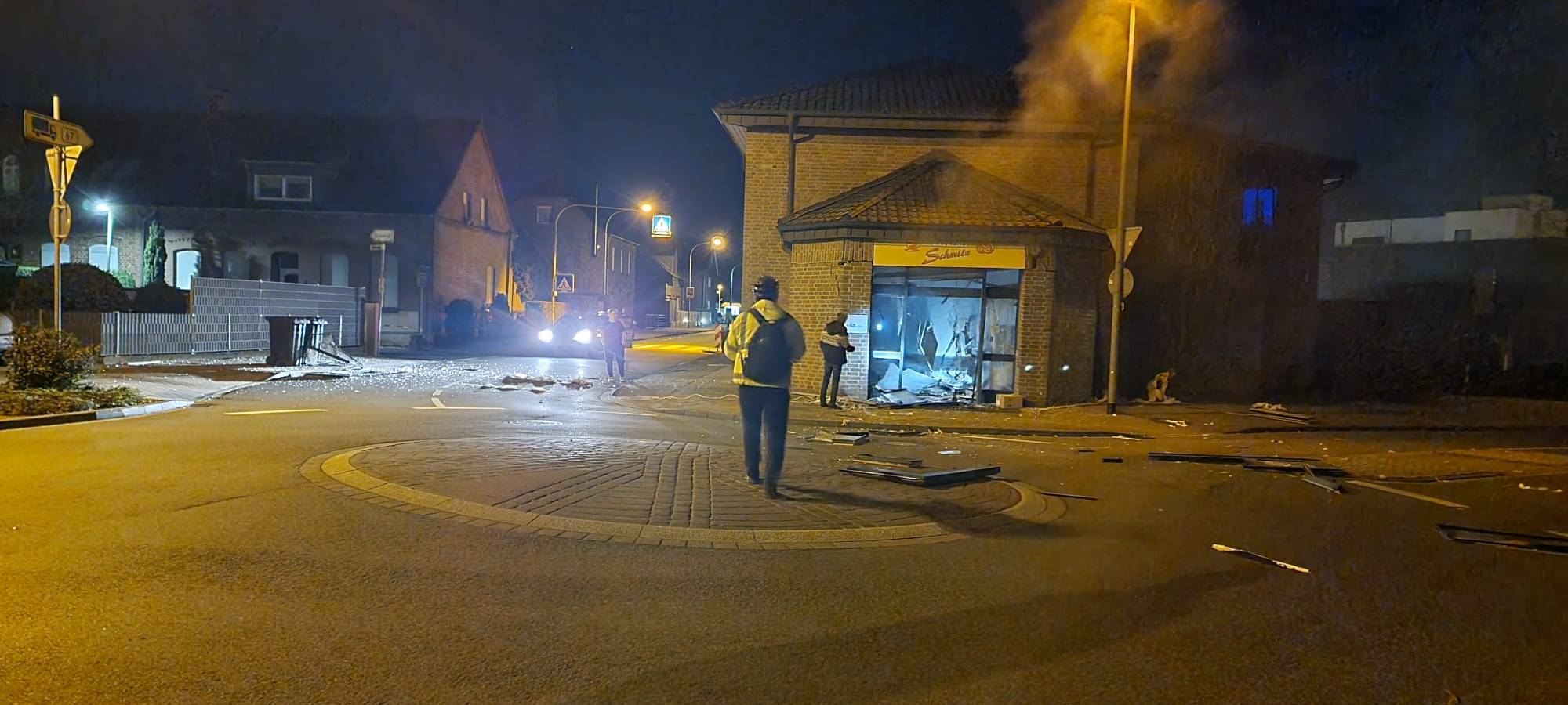 Geldautomat in Isselburg gesprengt