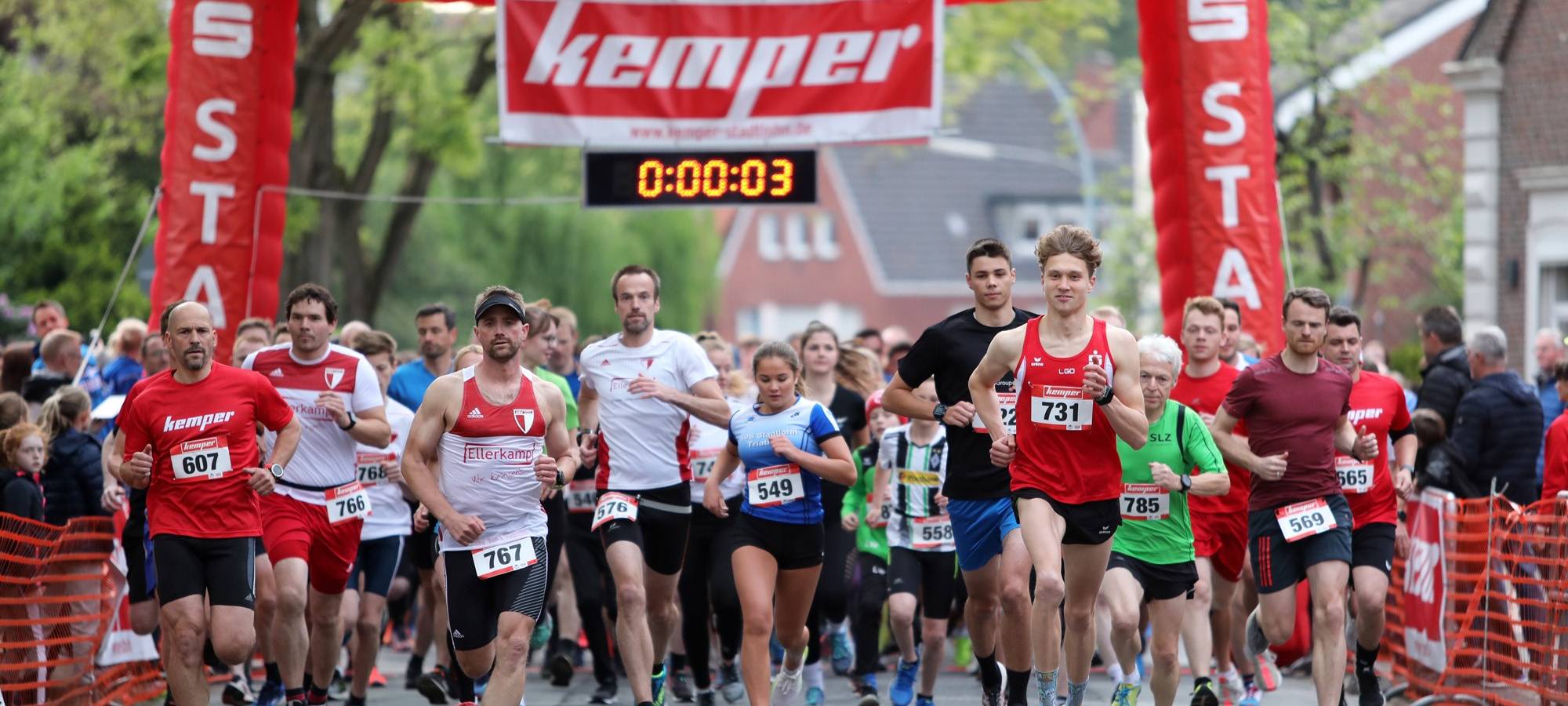 Stadtlohn - aus Citylauf wird Berkellauf.