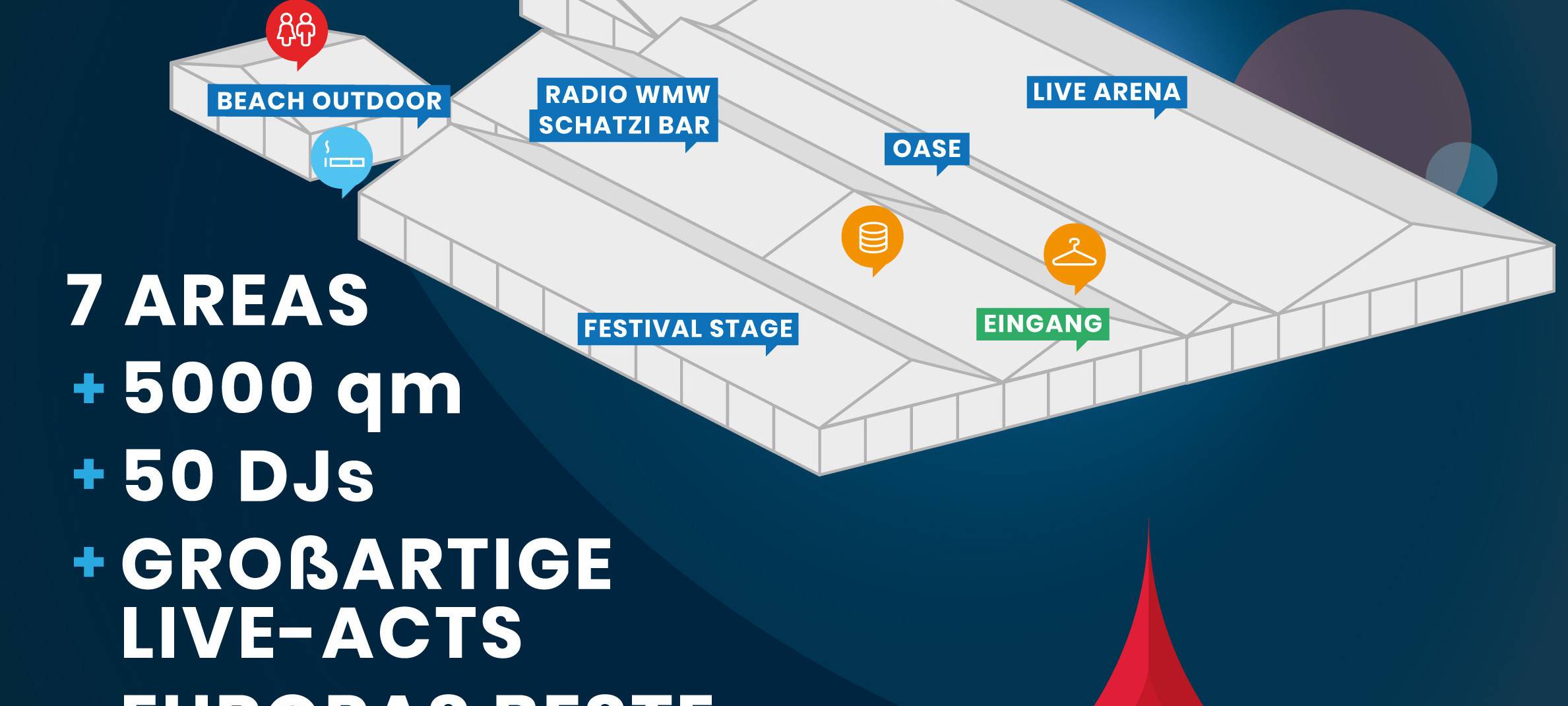Aufbau von Karparten ist gestartet