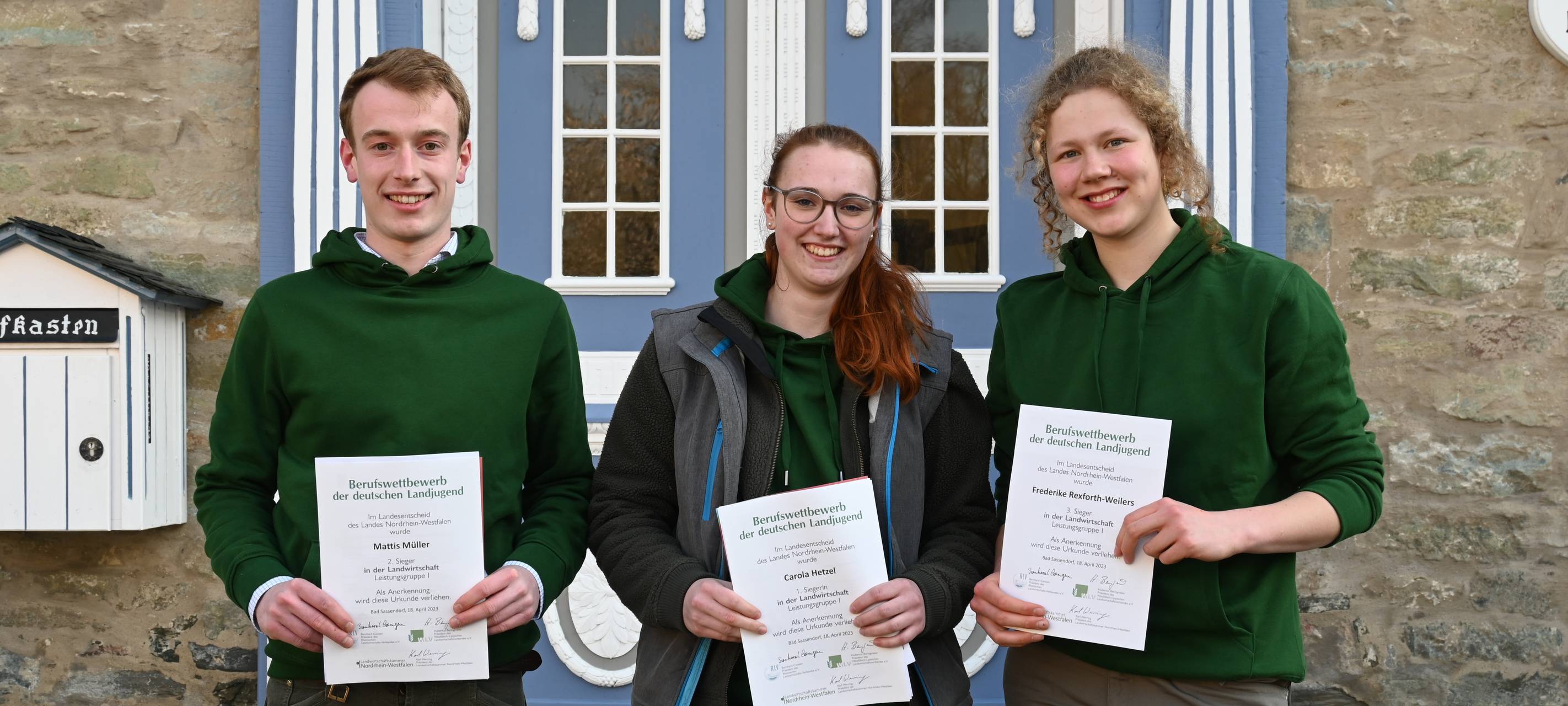 3. Platz Landesentscheid Berufswettbewerb Landjugend