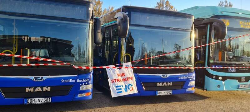 EVG-Streik hat Auswirkungen auf den Kreis Borken