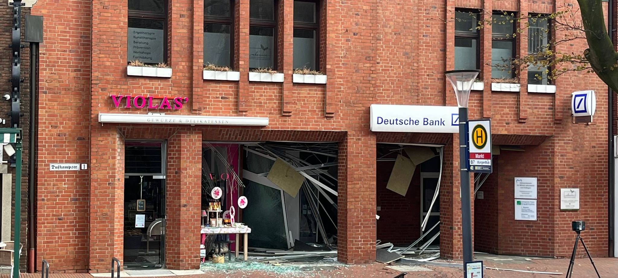 Wieder Geldautomat gesprengt - diesmal in Stadtlohn