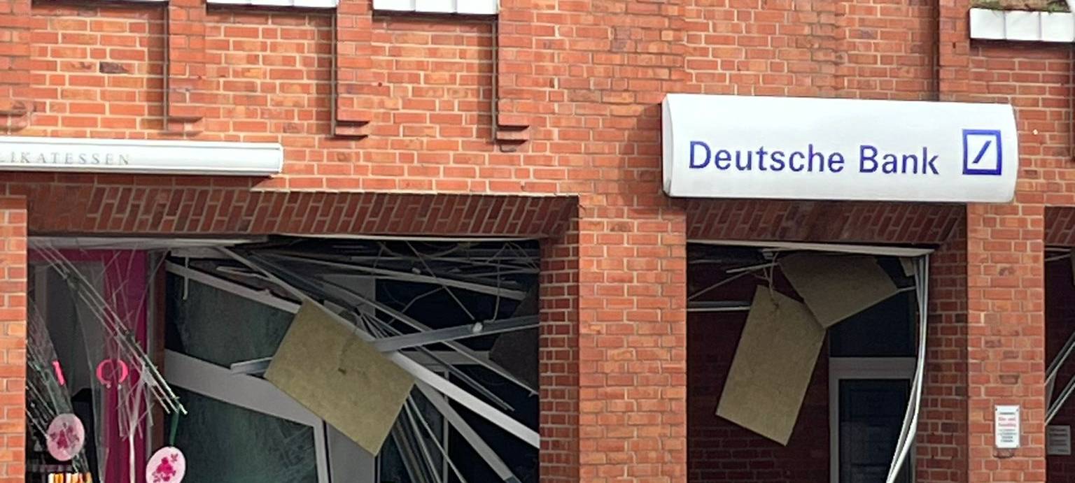 Wer zahlt die Schäden einer Automatensprengung?