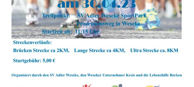 Frühlingslauf in Weseke