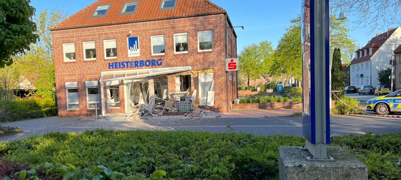 Geldautomat in Epe gesprengt