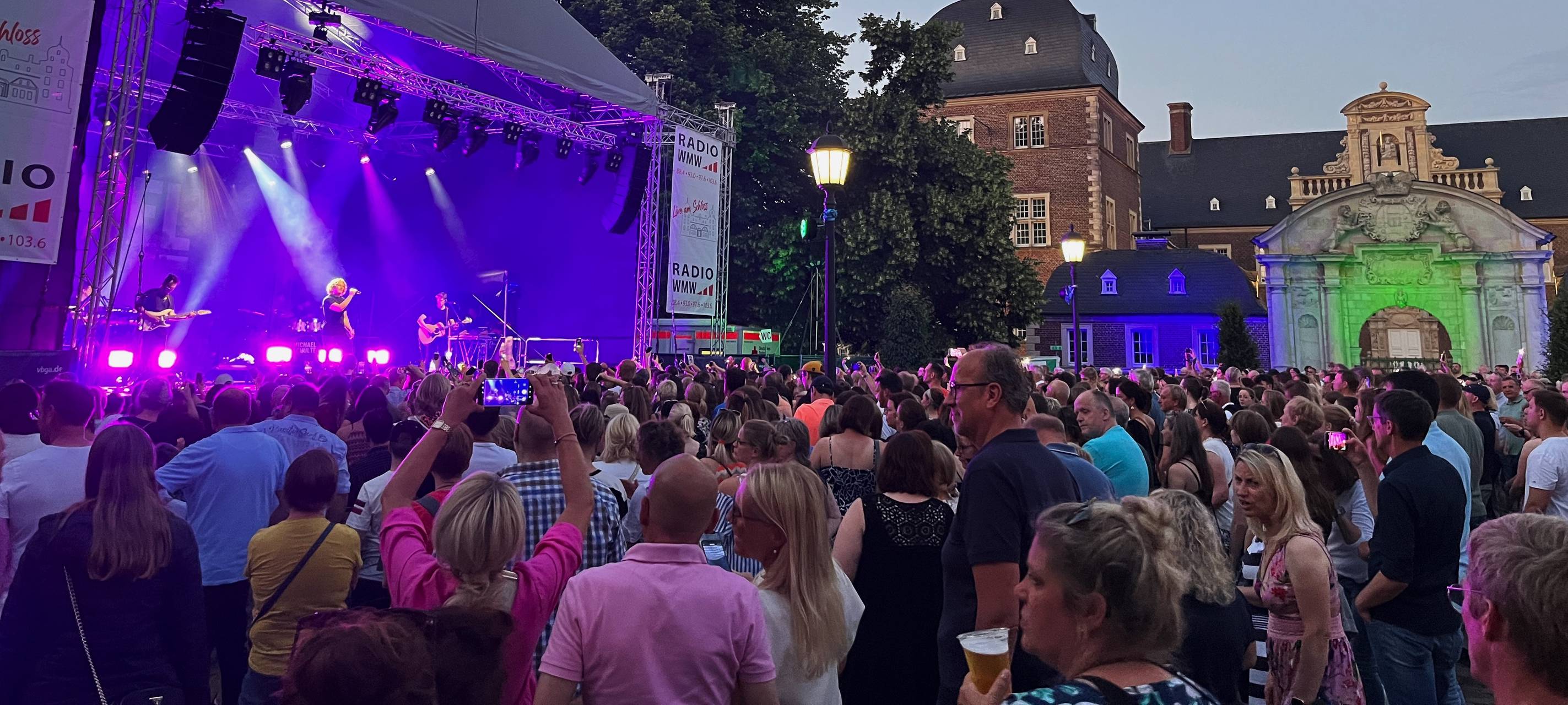 DAS war RADIO WMW Live am Schloss