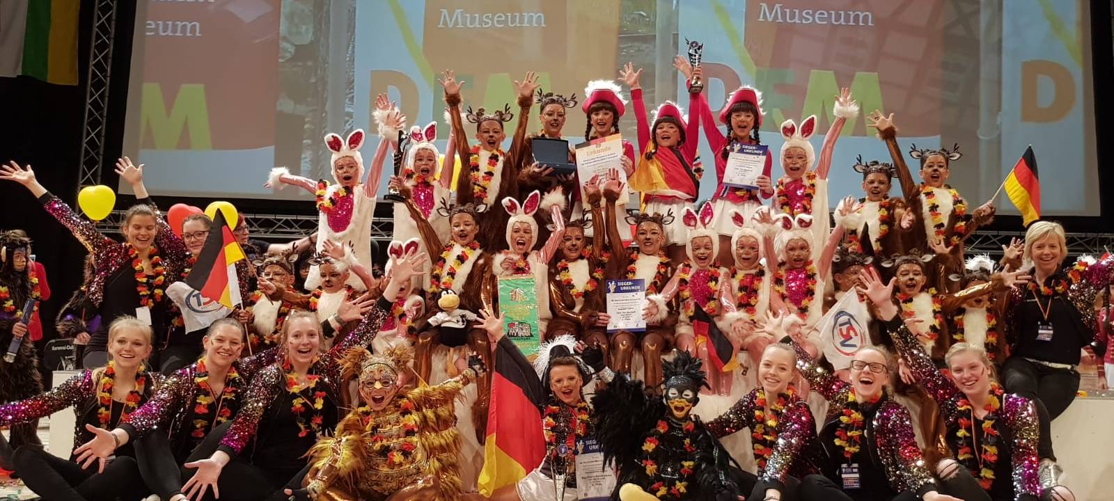 Tanzsportgarde erfolgreich