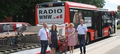 Fietsenbus mit speziellem Ferienangebot