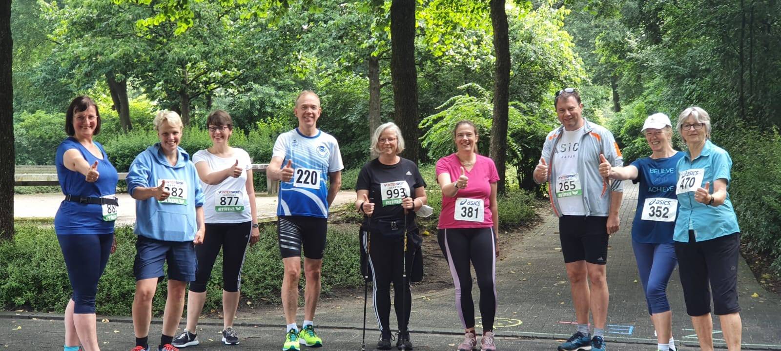 Sponsorenlauf - "20 Jahre Elisabeth Hospiz" in Stadtlohn