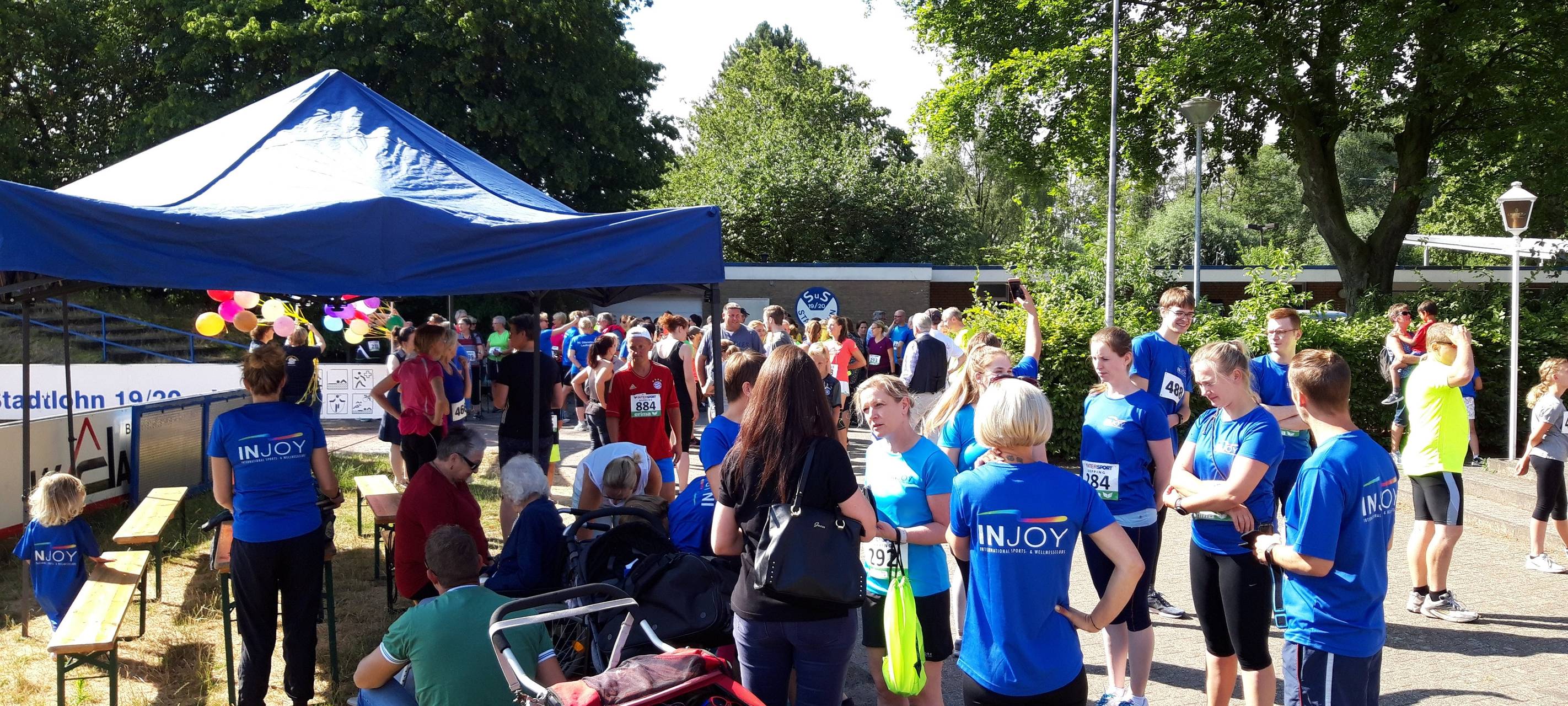 Sponsorenlauf - "20 Jahre Elisabeth Hospiz" in Stadtlohn