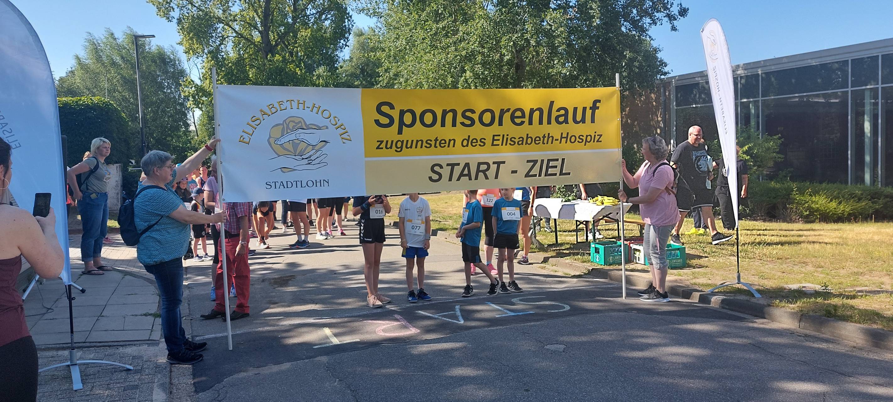 Sponsorenlauf - "20 Jahre Elisabeth Hospiz" in Stadtlohn