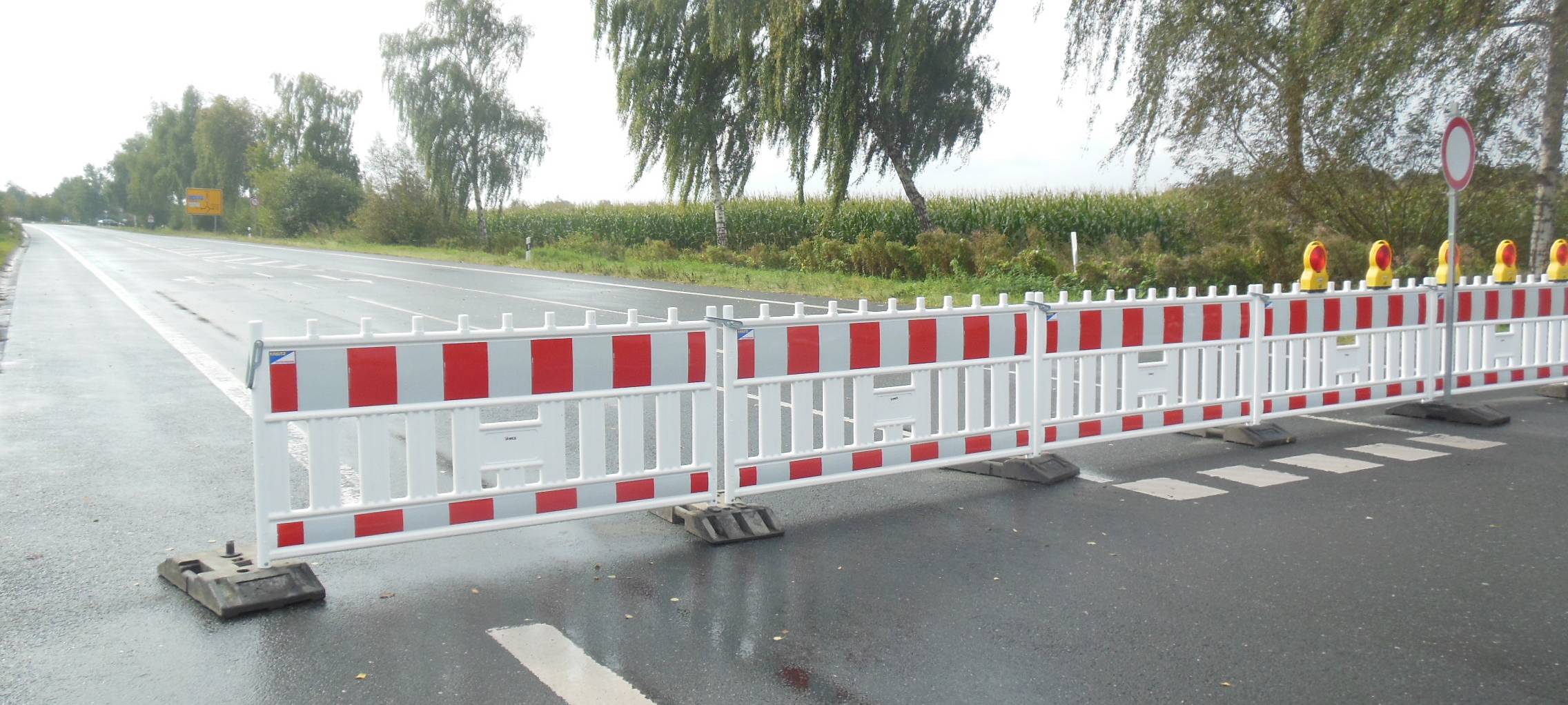 Langfristige Straßensperrung in Alstätte