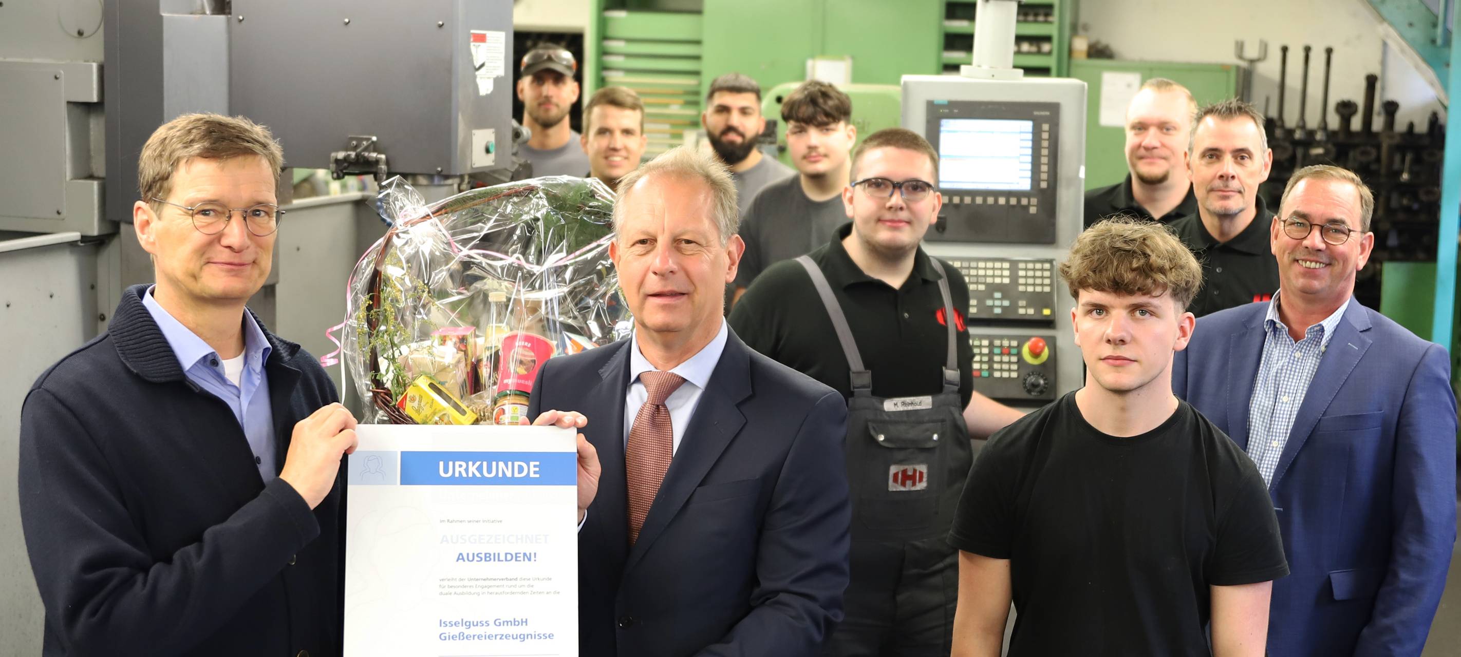 Isselburger Firma Isselguss geehrt