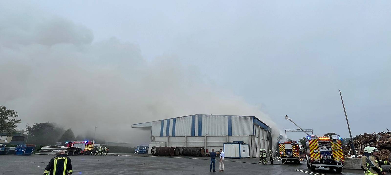 Großbrand in Ahaus