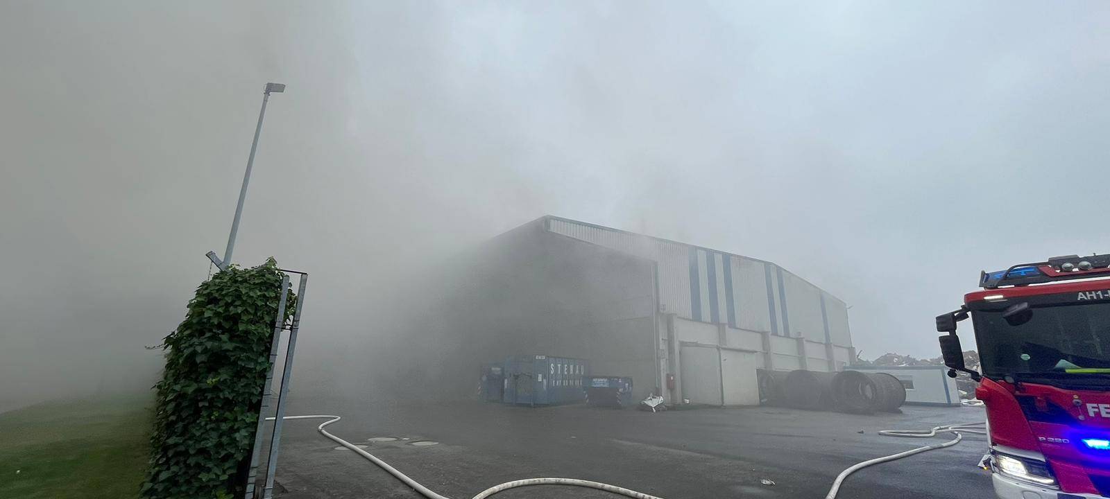 Großbrand in Ahaus