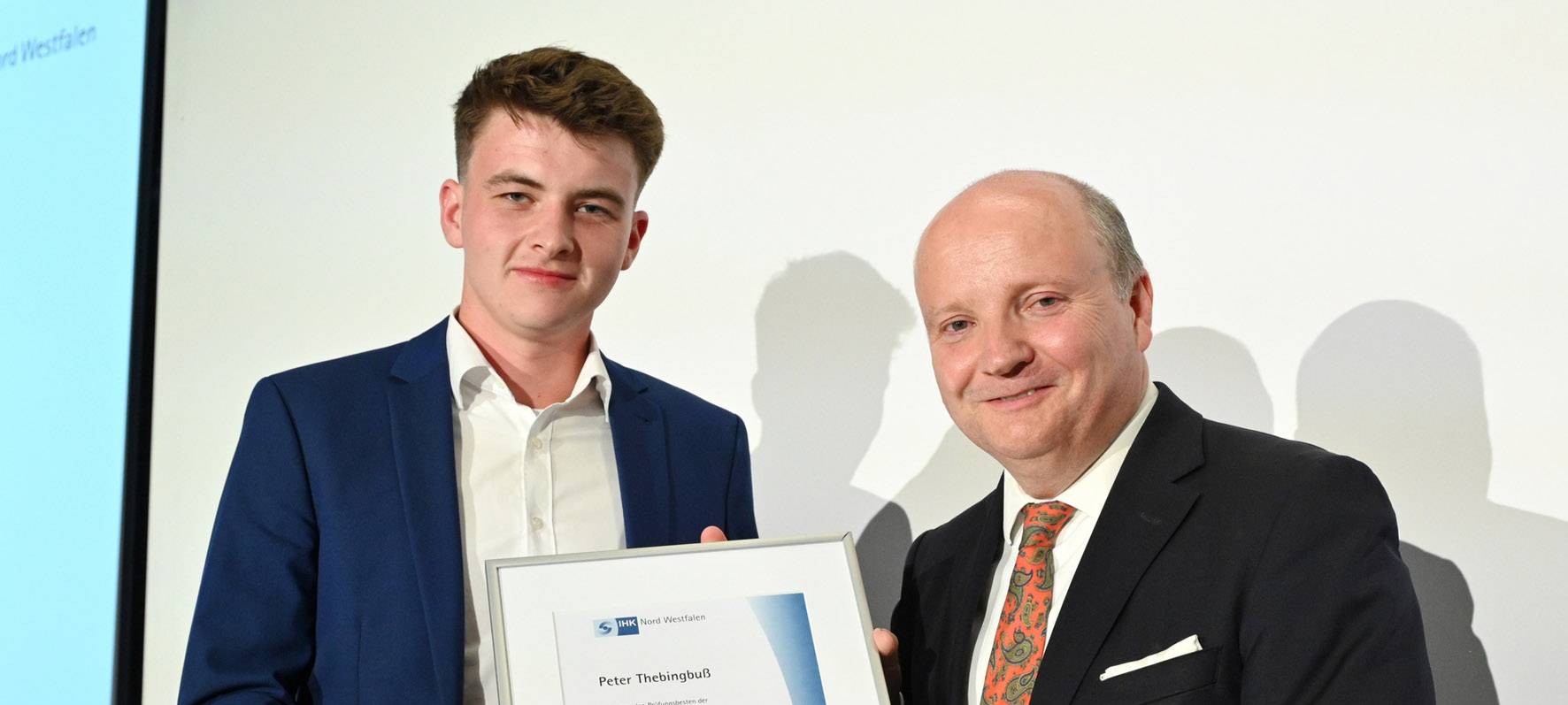 Peter Thebingbuß aus Rhede erhält Auszeichnung