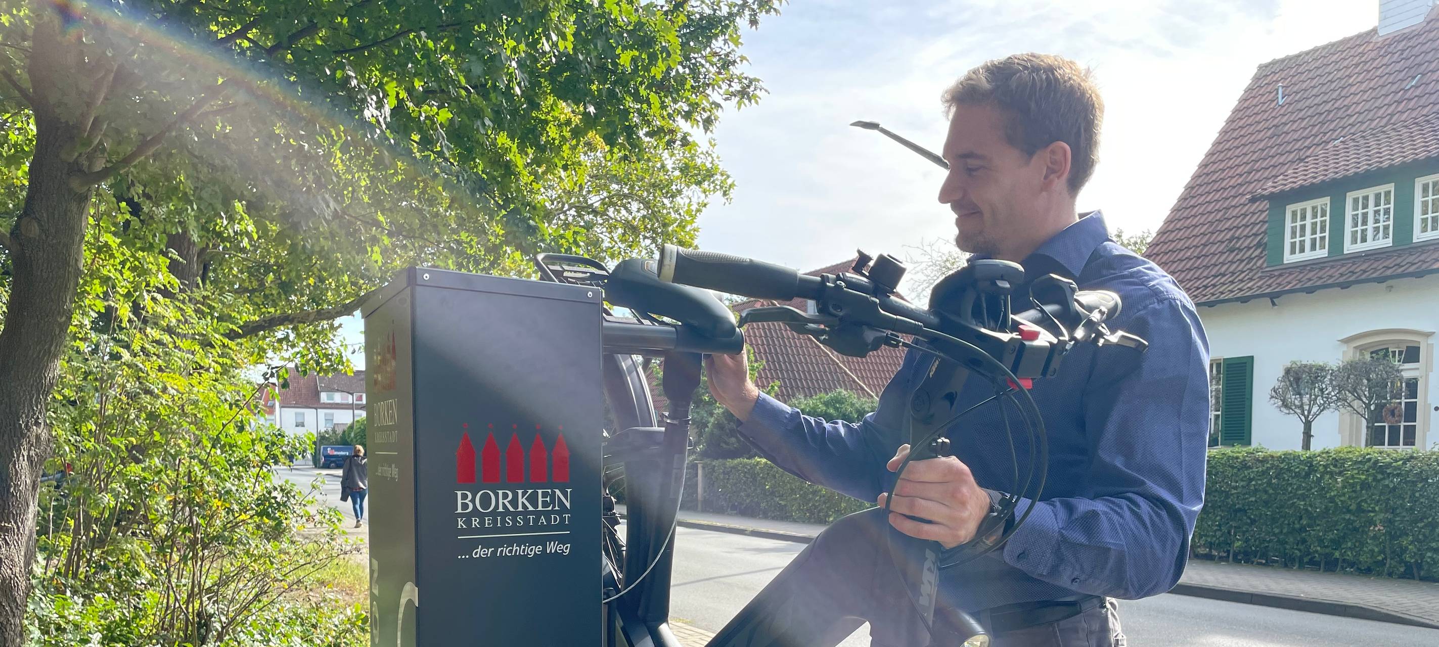 6 neue Radservice-Stationen in Borken