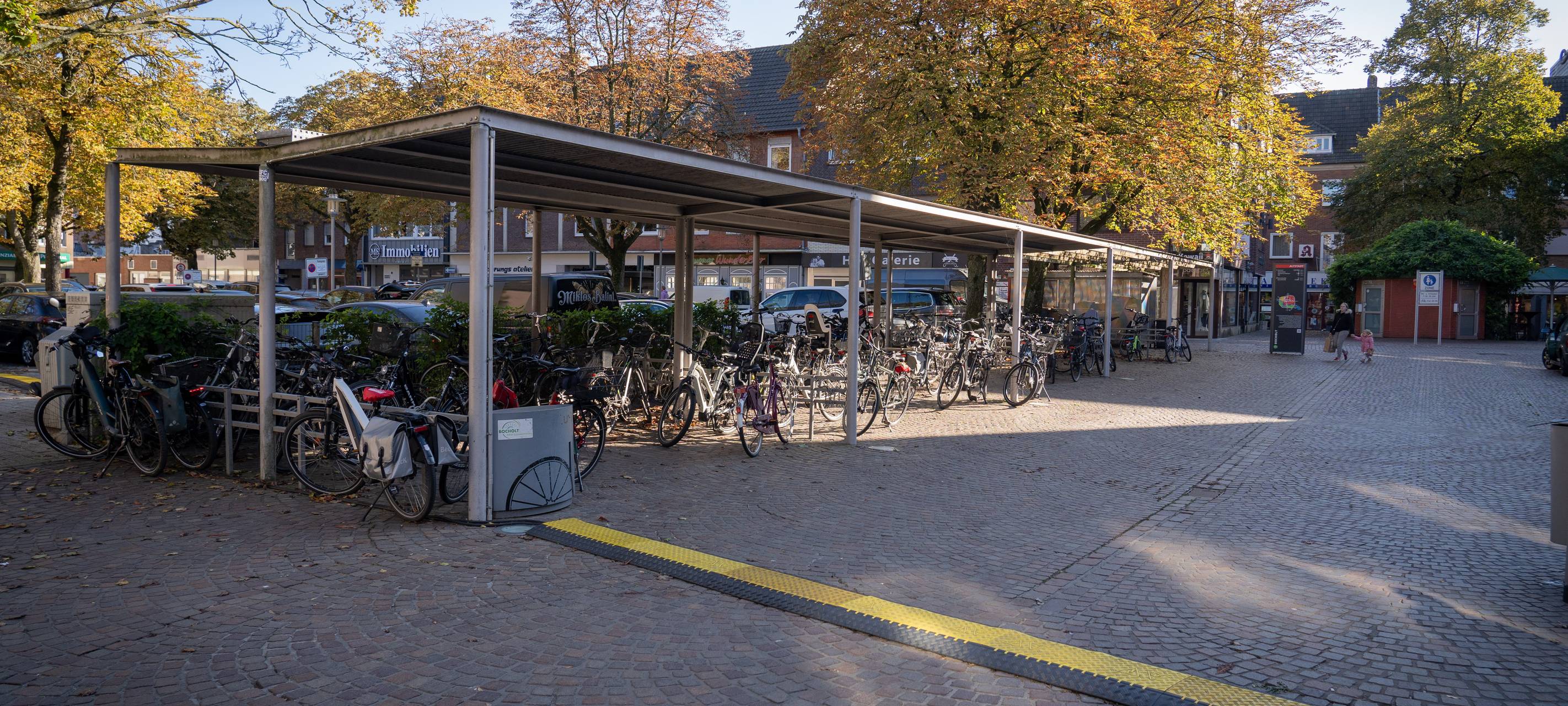 Neue Schließanlage für Fahrräder in Bocholt