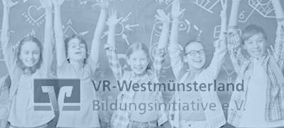 VR-Bank Westmünsterland fördert Schulprojekte