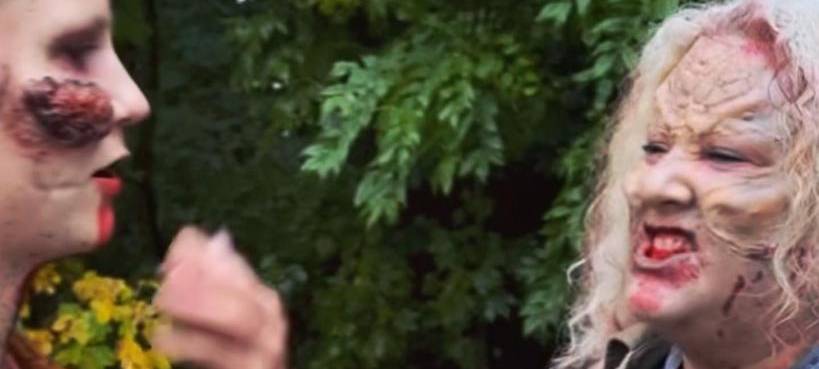 Monster-Crashkurs - Silvia im Moviepark