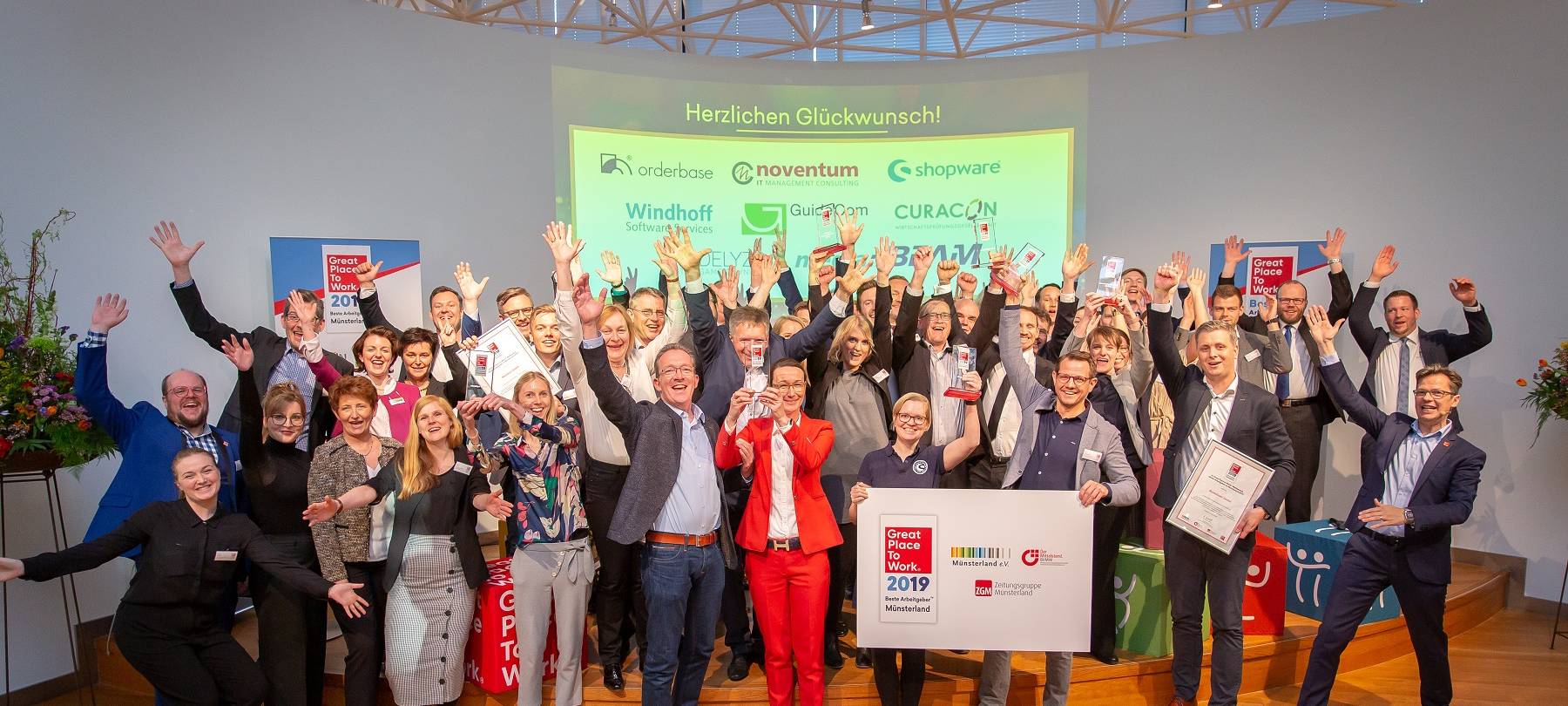 Ausgezeichnet: Drei beste Arbeitgeber aus dem Westmünsterland