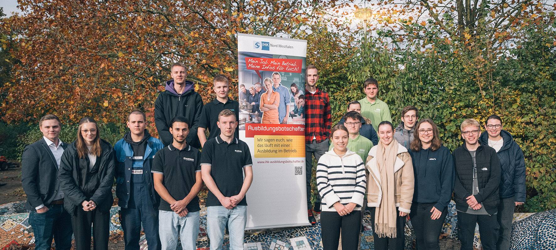 Ausbildungsbotschafter in Gescher zu Gast