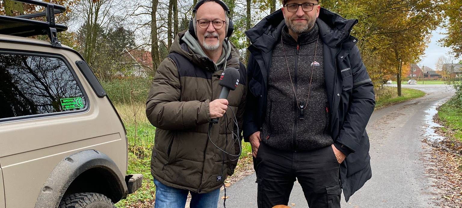 Hund aus Velen sammelt Müll