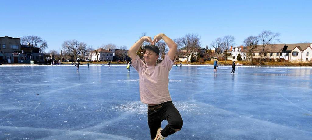 Mike on Ice