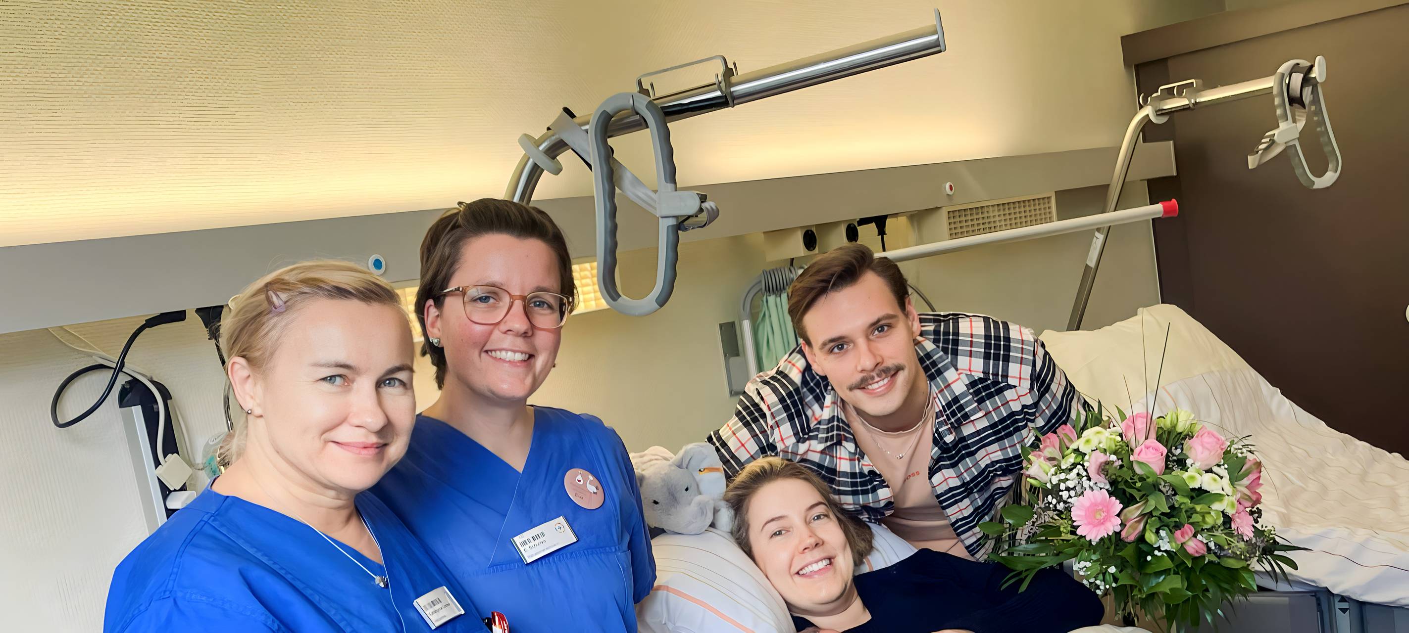 Geburt des 1000. Kindes 2023 in Bocholt