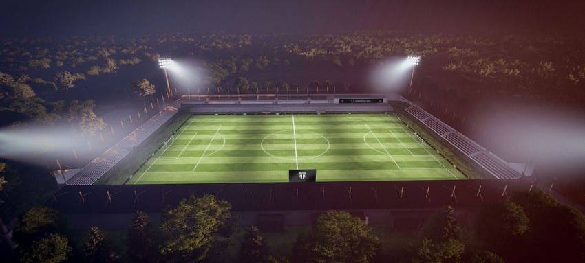 1. FC Bocholts Ausbaupläne für Stadion am Hünting